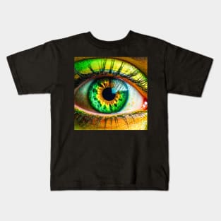 Green Eye Kids T-Shirt